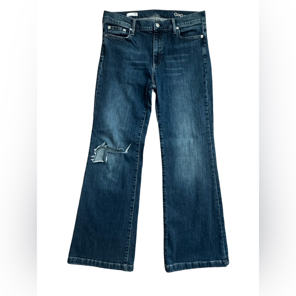Gap Women's Blue Flare Jeans